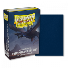 Dragon Shield DS60J Matte - Polnočno modra - ovitki za kartice