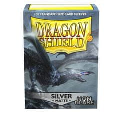 Dragon Shield DS100 Non-Glare - srebrni 'Argentia' - ovitki za kartice