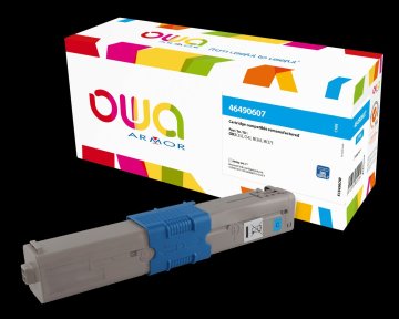 Armor OWA toner, združljiv z OKI 46490607, 6000st, modro/zeleno
