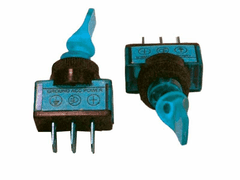 Kemot STIKALO 0-1 12V/20A modre barve z lučko, 3- pin
