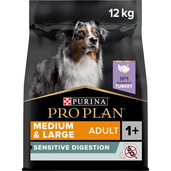 Purina Pro Plan SMALL SENSITIVE DIGESTION puran brez žitaric hrana za pse, 12 kg