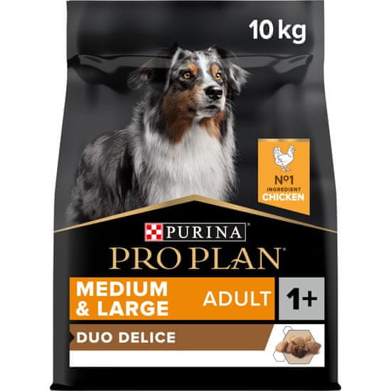 Purina Pro Plan MEDIUM&LARGE DUO LENGTH pasja hrana, piščanec 10 kg