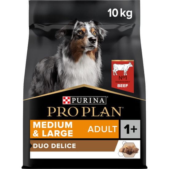 Purina Pro Plan MEDIUM&LARGE DUO LENGTH pasja hrana, govedina 10 kg