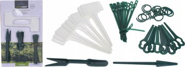 shumee Komplet trakov za vrtne pripomočke iz 52 kosov