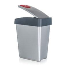 keeeper Koš za odpadke 25 L, 47,5 x 39,5 x 24 cm, siv
