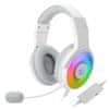 Pandora H350W slušalke, RGB, bele
