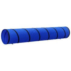 Vidaxl Tunel za pse moder Ø 50x300 cm poliester