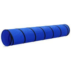 Vidaxl Tunel za pse moder Ø 50x300 cm poliester