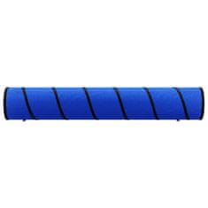 Vidaxl Tunel za pse moder Ø 50x300 cm poliester