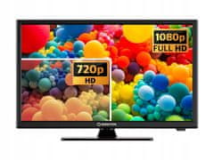 Manta 22LFN123D LED televizor, 56cm (22"), Full HD, DVB-C/T2/HEVC, HDMI, USB, Hotel Mode