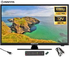 Manta 22LFN123D LED televizor, 56cm (22"), Full HD, DVB-C/T2/HEVC, HDMI, USB, Hotel Mode