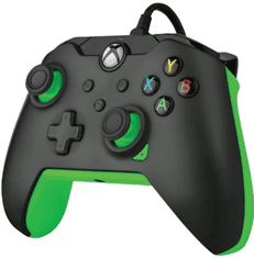 PDP Neon kontroler, Xbox, črn/zelen