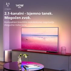 Philips TAB6405/10 2.1-kanalni Soundbar z brezžičnim nizkotoncem - odprta embalaža