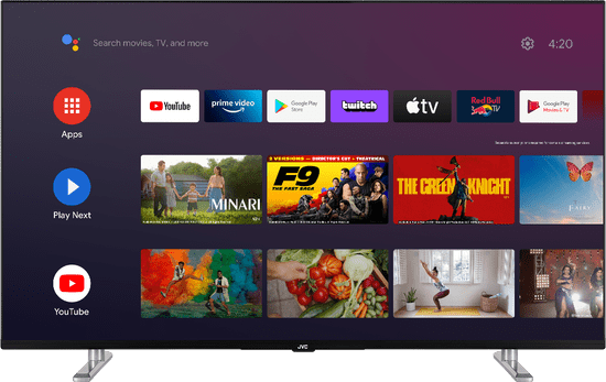 JVC LT-43VAQ3200 4K Ultra HD QLED televizor, Android TV