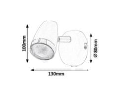 Rabalux 6512 Stenska svetilka KAREN 1xLED/4W/230V