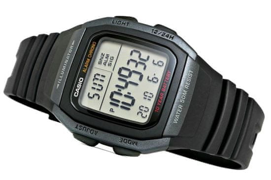 Casio Moška ura W-96H-1BVDF Unisex