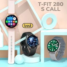 Trevi T-FIT 280 S CALL pametna ura, Bluetooth, Android+iOS, klicanje, IP67, črna