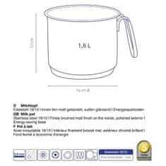 Kela Iz nerjavečega jekla 18/10 FLAVORIA 1,6 l KL-10184