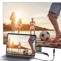 Ugreen Adapter s priključkom DisplayPort (moški) - HDMI (ženski) 4K 2K črn