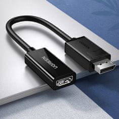 slomart ugreen kabelski adapter displayport (moški) - hdmi (ženski) 4k x 2k črn (mm137)