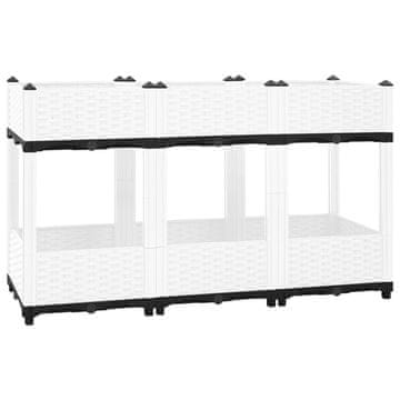 Vidaxl vidaXL Dvignjeno korito za gredice, 120 x 40 x 71 cm, polipropilen