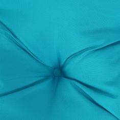 Vidaxl Blazine za stole 4 kosa turkizne 40x40x7 cm blago