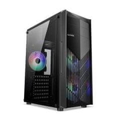 1stCool MONSTER, ATX ohišje, RGB ventilator, USB3.0, črno