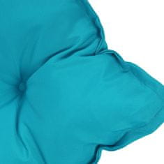 Vidaxl Blazine za stole 4 kosa turkizne 40x40x7 cm blago