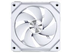 Lian Li UNI FAN SL120 V2 ventilator za ohišje, RGB, PWM, 120mm, bela, 3 kosi + kontroler (UF-SL120V2-3W)