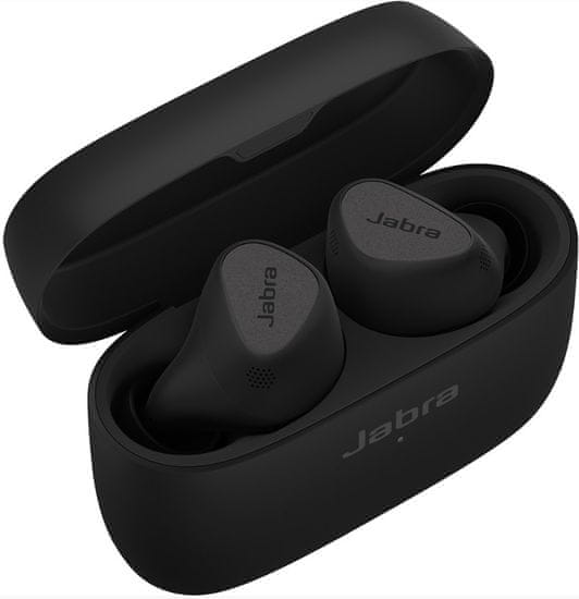 Jabra Elite 5 slušalke, črne (Titanium Black) (100-99181000-60)