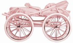 DeCuevas FUNNY 2023 zložljiv voziček za punčke z torbo, 81 cm