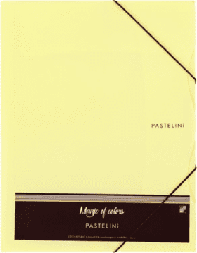 Karton P+P KARTON P+P Pastelna mapa z gumo A4, rumena