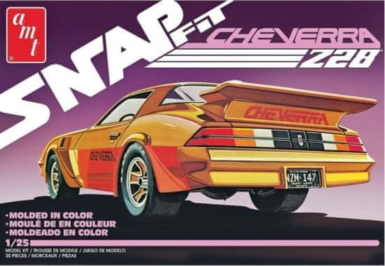 shumee Plastični model - avtomobil Cheverra Custom Camaro Z28 iz leta 1980 - AMT