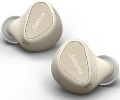 Jabra Elite 5 slušalke, zlata bež (Gold Beige) (100-99181001-60)