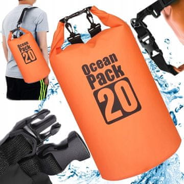 Korbi Vodoodporna nahrbtnik torba 20L za Korbi kajak