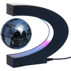 United Entertainment LED RGB 3D magnetni lebdeči globus 18cm