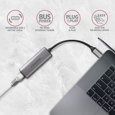 AXAGON ADE-25RC SUPERSPEED USB-C 3.2 Gen 1 2.5 Gigabitni Ethernet 10/100/1000/2500 Mbit adapter