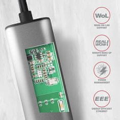 AXAGON ADE-25R SUPERSPEED USB-A 3.2 Gen 1 2.5 Gigabit Ethernet 10/100/1000/2500 Mbit adapter