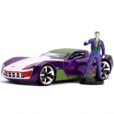 Jada Toys  Joker Car Chevy Corvette Stingray Figurica 1:24