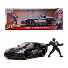 Jada Toys  Marvelovo vozilo Venom 2008 Dodge Viper Figurica 1:24