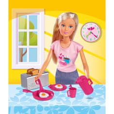 Simba lutka Steffi postreže z zajtrkom