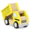 VIGA Leseni rumeni tovornjak s samooskrbo