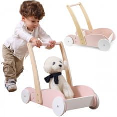 Viga Toys Leseni voziček 2v1 Pushchair