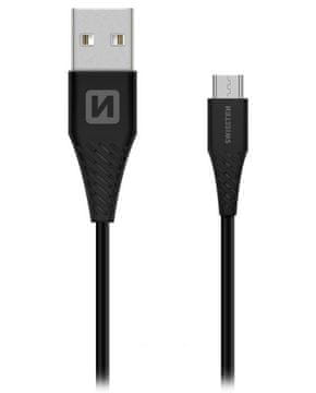 SWISSTEN podatkovni kabel Usb/Micro Usb 1,5 M Black (6,5 m)