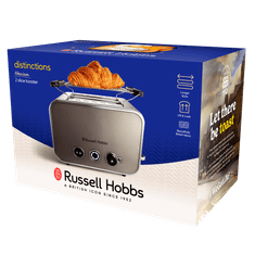Russell Hobbs Distinctions 2S toaster, rjav