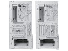 Lancool 216 računalniško ohišje, ATX, Midi-Tower, ARGB, belo