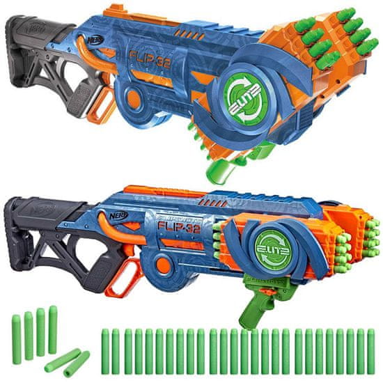 JOKOMISIADA Nerf Pistol Launcher Elite 2.0 Flip-32 Za4528