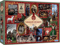 Gibsons Puzzle Book Club: Charles Dickens 1000 kosov