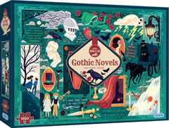 Gibsons Book Club Puzzle: Gothic Novels 1000 kosov