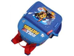 Paw Patrol Tačka na patrulji Chase Moder majhen nahrbtnik za vrtec, otroški nahrbtnik 24x20x9 cm 